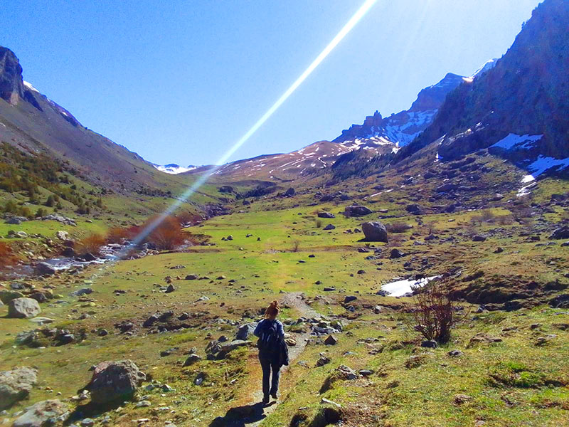Rutas, paseos, trekking en Pirineos